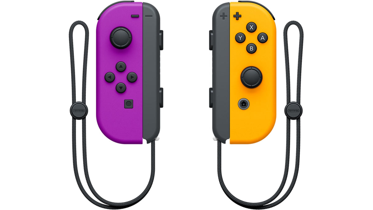 Joy-Con™ (L)/(R) Neon Purple/Neon Orange — 2