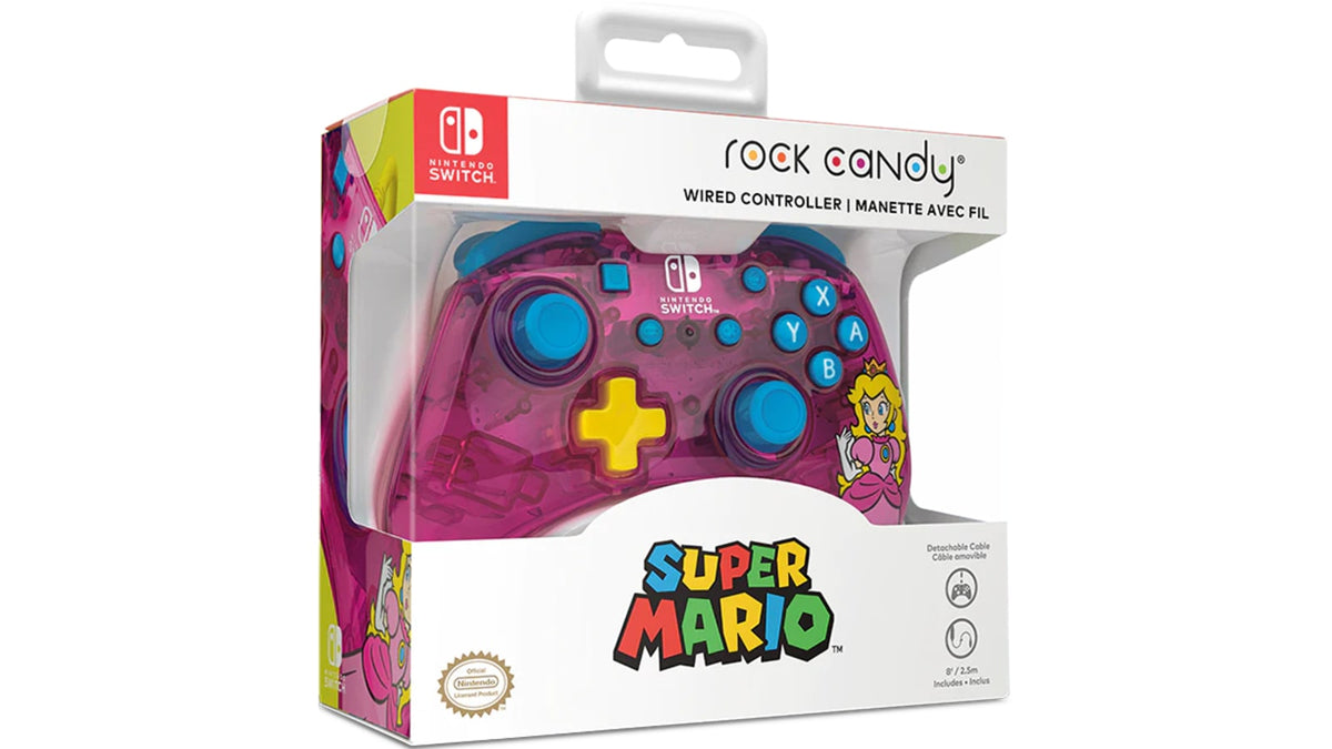 Rock Candy Wired Controller: Peach™ — 2