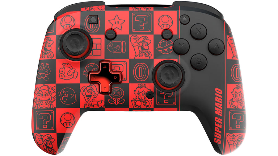 REMATCH Wireless Controller Glow: Super Mario™ Icon