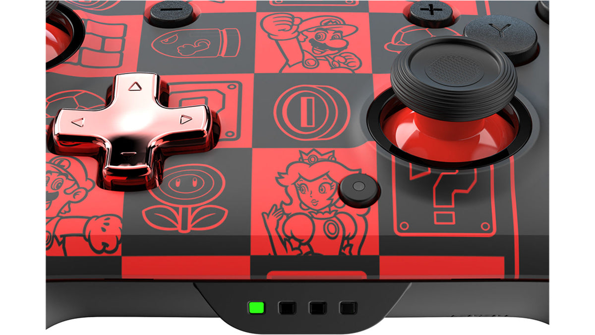 REMATCH Wireless Controller Glow: Super Mario™ Icon — 7