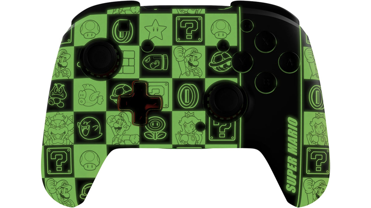 REMATCH Wireless Controller Glow: Super Mario™ Icon — 2