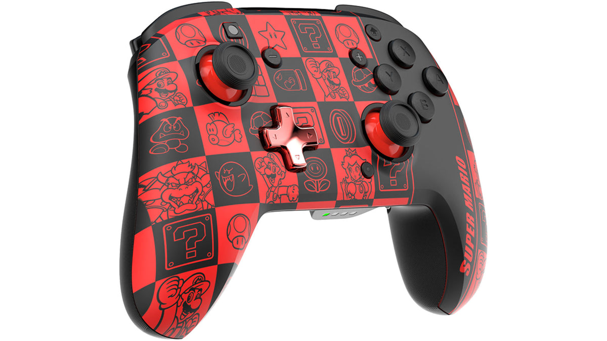 REMATCH Wireless Controller Glow: Super Mario™ Icon — 5