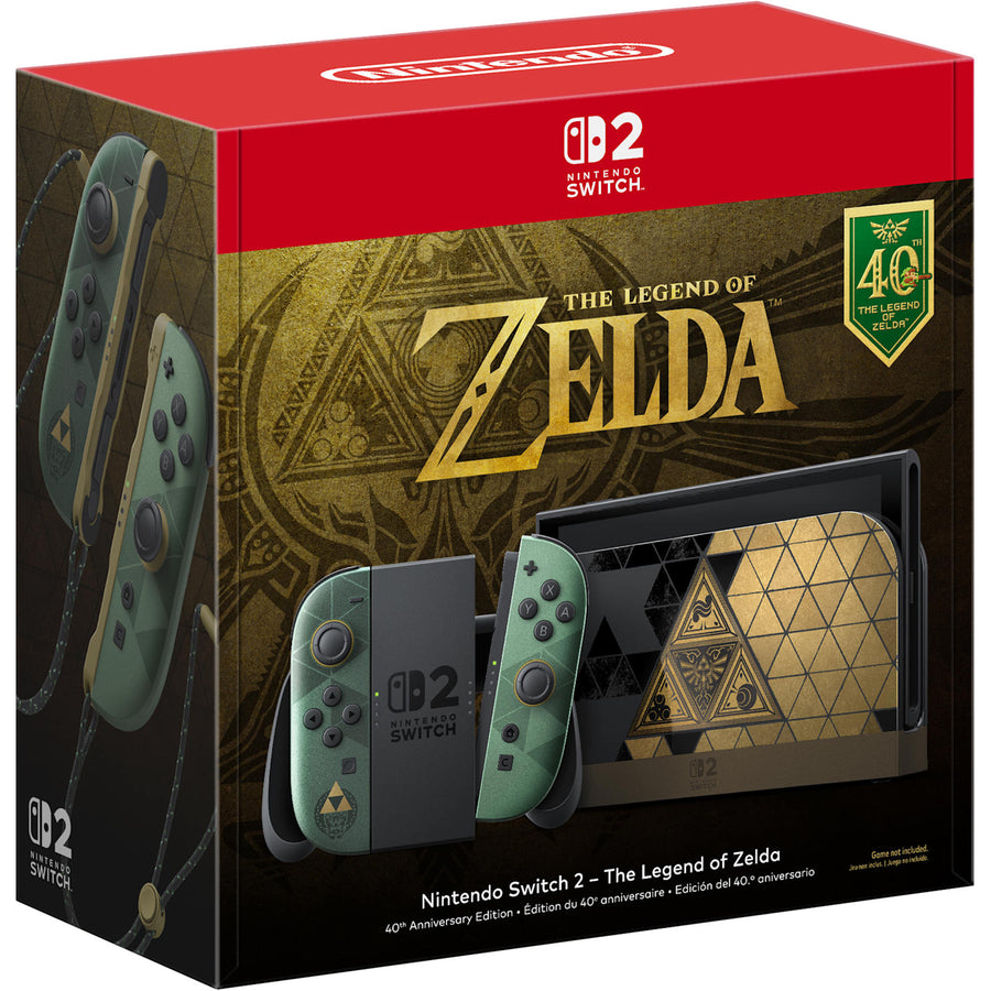 Nintendo Switch™ 2 - The Legend of Zelda™ – 40th Anniversary Edition