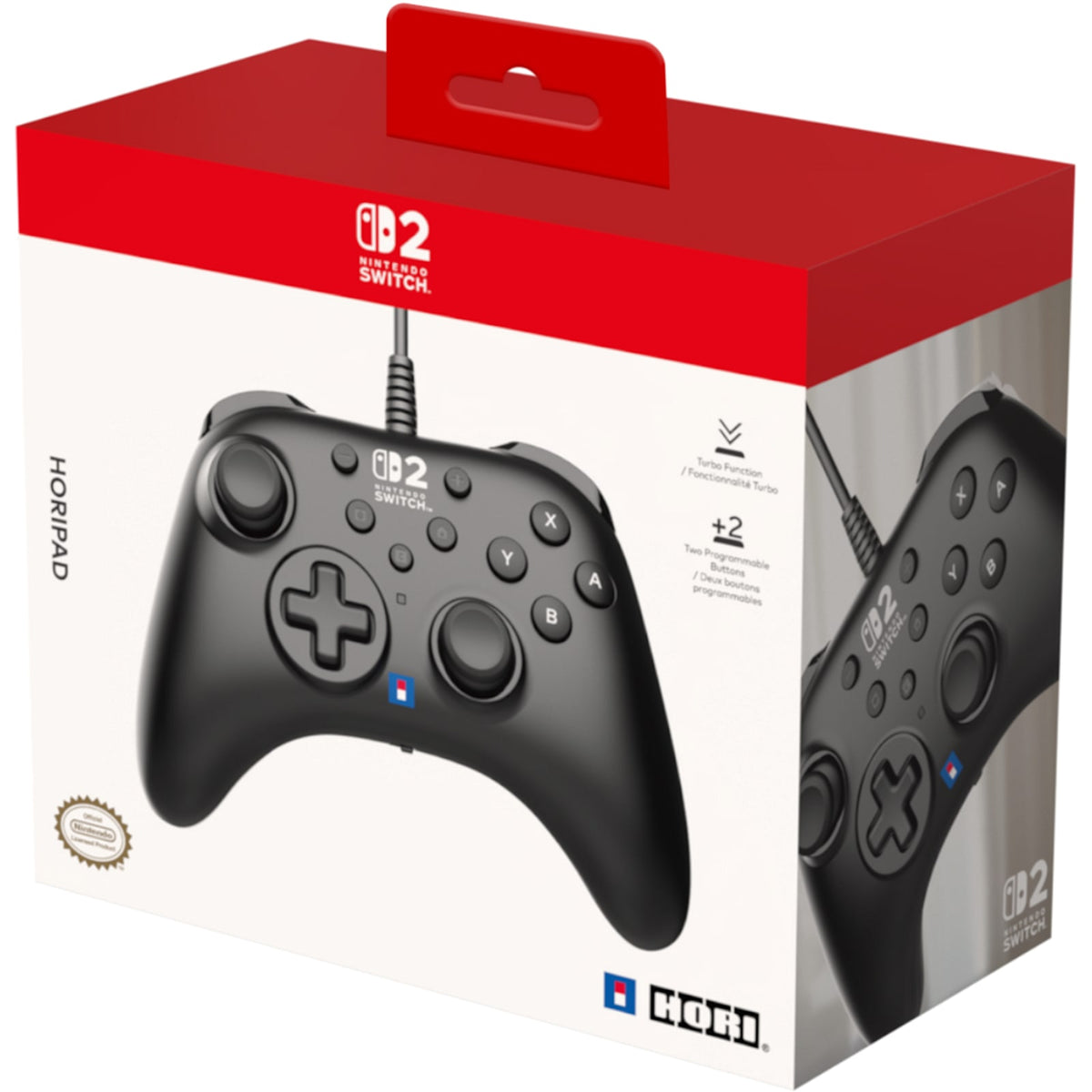 HORIPAD Turbo for Nintendo Switch™ 2 - Black — 2