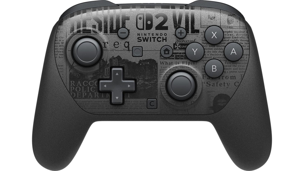 Nintendo Switch™ 2 Pro Controller Resident Evil Requiem Edition — 2