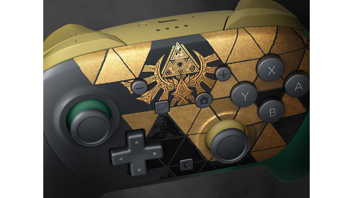 Nintendo Switch™ 2 Pro Controller + display stand – The Legend of Zelda™ – 40th Anniversary Edition — 6