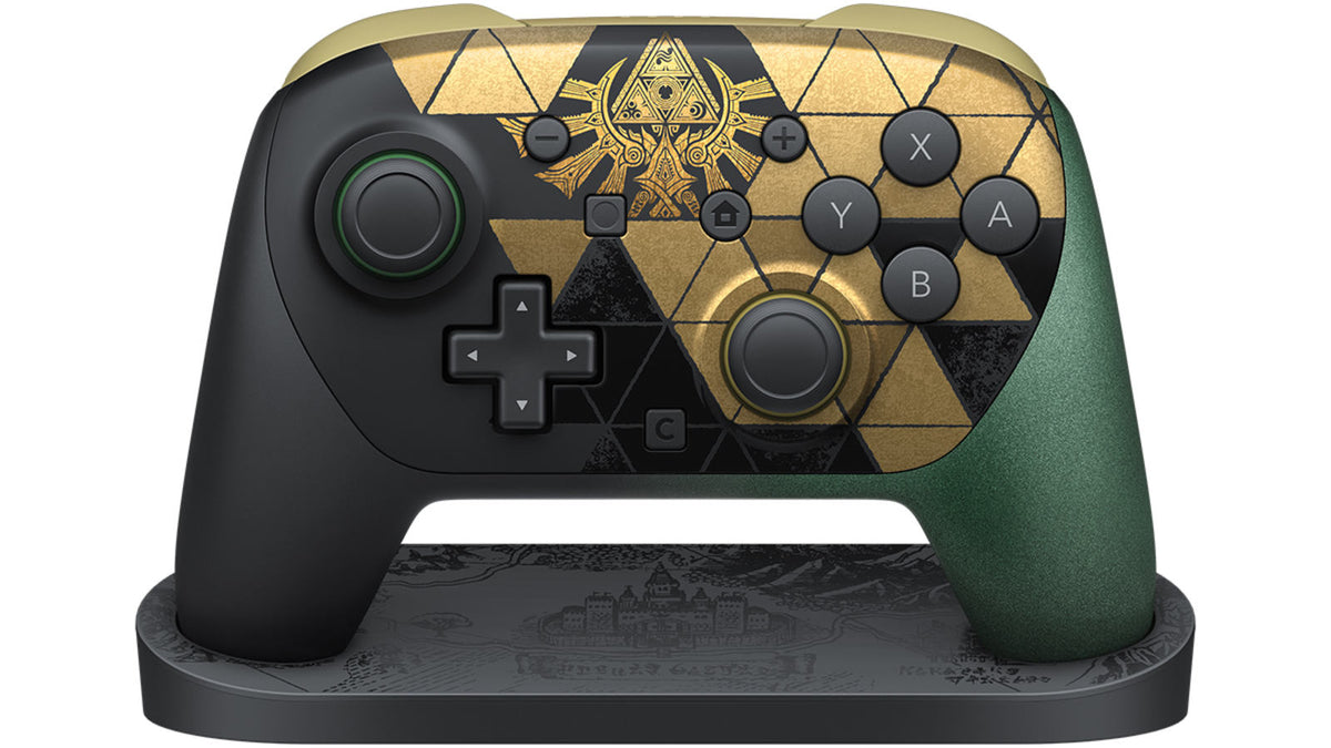 Nintendo Switch™ 2 Pro Controller + display stand – The Legend of Zelda™ – 40th Anniversary Edition — 2