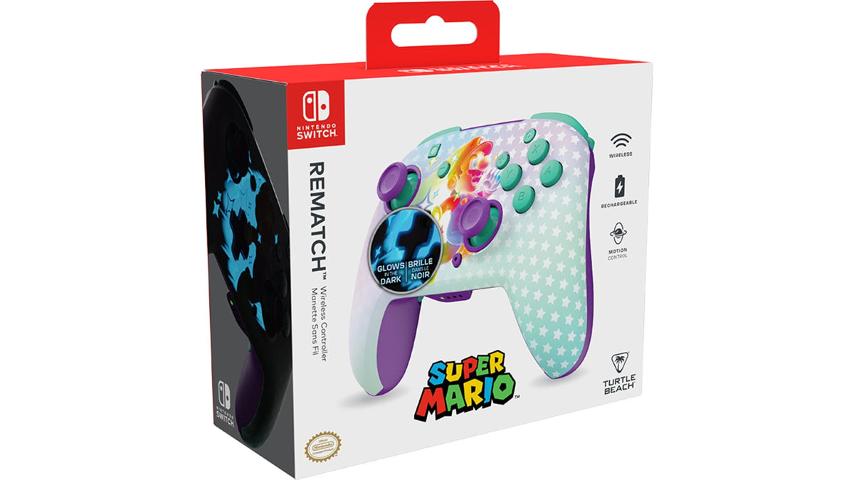 Rematch™ Wireless Controller: Invincible Mario – Nintendo Switch™, Nintendo Switch™ Lite, & Nintendo Switch™ - — 8