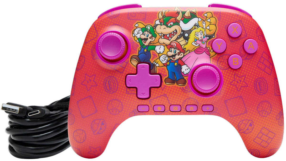 PowerA Advantage Wireless Controller for Nintendo Switch™ 2 - Mario™ and Friends — 2
